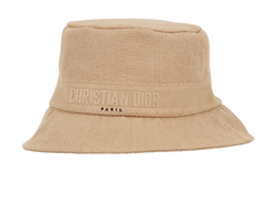 Christian Dior D-Bobby Hat, Cotton, Beige, Sz 58, 3*